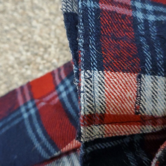 Amnesia Mens Button up Flannel Long Sleeve Size Small - Picture 6 of 10